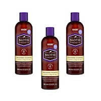 Shampoo Hask Biotin Boost -355ml x3 Unidades